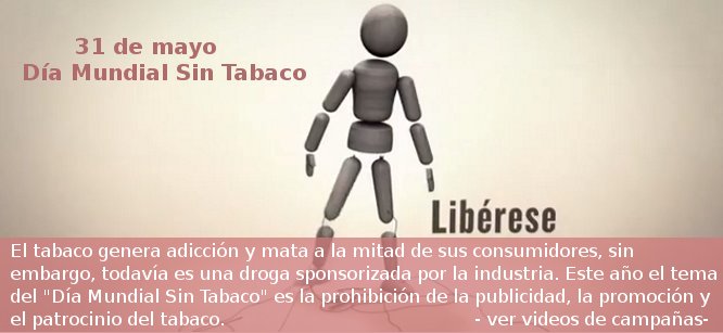 Día Mundial sin Tabaco