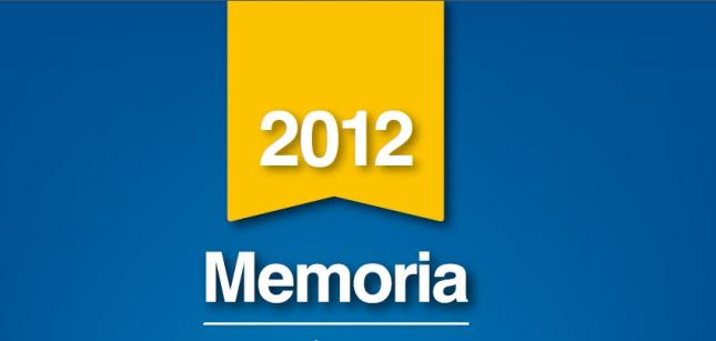 Memoria 2012 del FNR