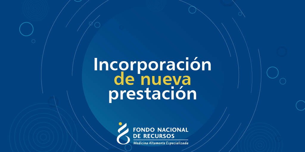 Incorporación de nueva prestación